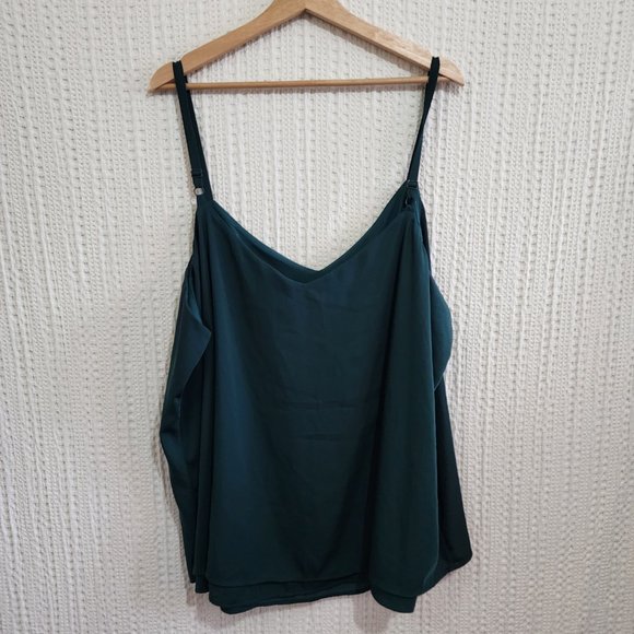 Torrid Dark Teal Camisole Top - Picture 2 of 13